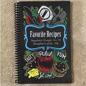 Favorite Recipes Sapphira Temple No. 79 Daughters‎ of the Nile Cookbook 2018